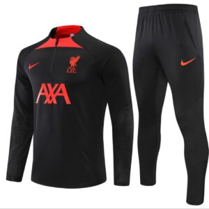 Survêtement Adulte Liverpool Noir/Rouge 2022-2023