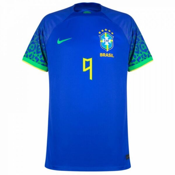 Maillot Gabriel Jesus Brésil Extérieur Coupe Du Monde 2022 – Image 3