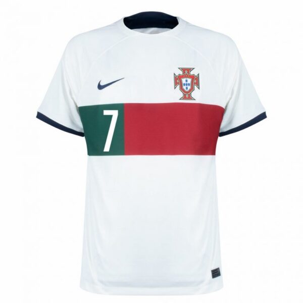 Maillot Cristiano Ronaldo Portugal Extérieur Coupe Du Monde 2022 – Image 2