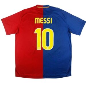 Maillot Vintage Messi Barcelone Domicile 2008-2009