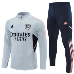 Survêtement Adulte Arsenal Gris/Bleu/Rose 2022-2023