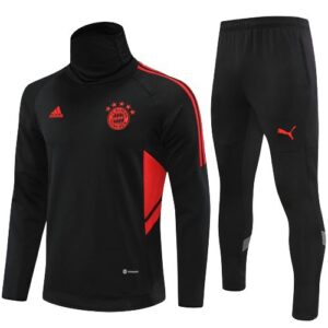 Survêtement ENFANT/JUNIOR Bayern Munich 2022-2023 - Noir/Rouge