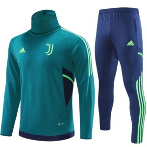 Survêtement ENFANT/JUNIOR Juventus Turin 2022-2023 - Vert/Bleu