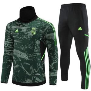 Survêtement ENFANT/JUNIOR Real Madrid 2022-2023 - Vert/Noir