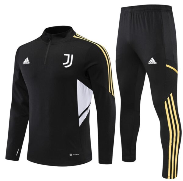 Survêtement Adulte Juventus Turin Noir/Jaune 2022-2023