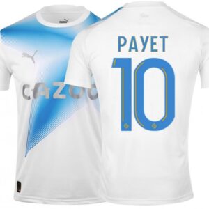 Maillot OM Olympique de Marseille Payet 30 ans Célébration Fourth