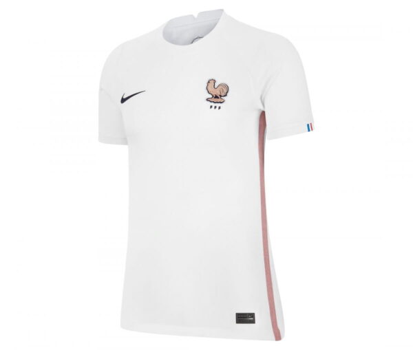 Maillot Femme France Extérieur 2022-2023 Blanc