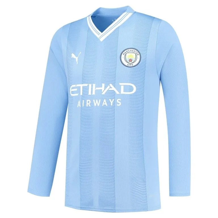 Maillot Manches Longues Manchester City Domicile 2023-2024