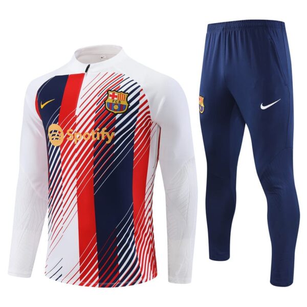 Survêtement ENFANT/JUNIOR FC Barcelone 2023-2024 - Rouge/Bleu