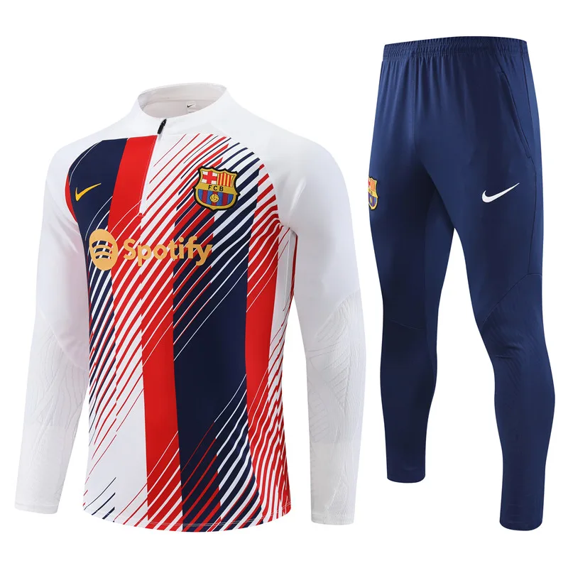 SurvĂȘtement ENFANT/JUNIOR FC Barcelone 2023-2024 - Rouge/Bleu