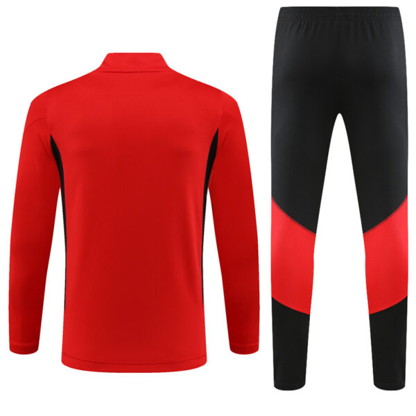 Survêtement ENFANT/JUNIOR Manchester United 2023-2024 - Rouge/Noir – Image 2
