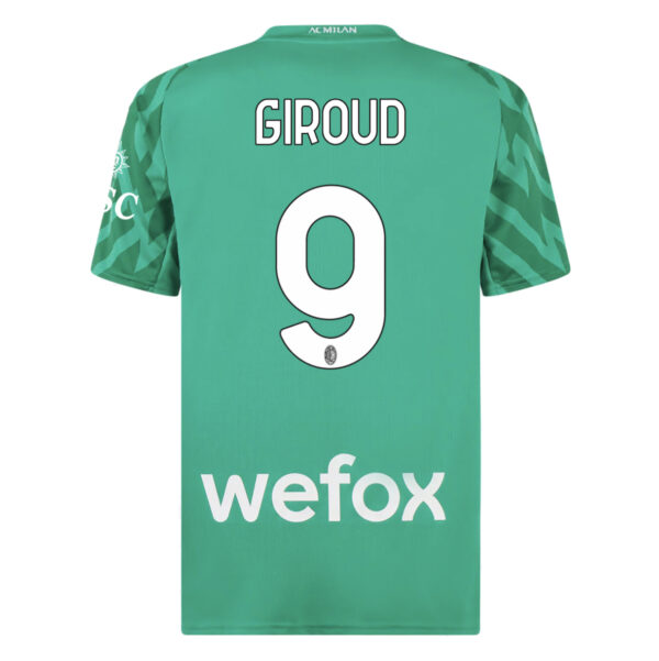 EXCLU! Maillot AC Milan Gardien Giroud 2023-2024 – Image 2