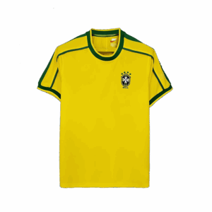 Maillot Vintage Brésil 98 Domicile