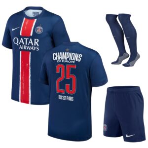 Maillot ENFANT/JUNIOR PSG 1 Étoile - Paris Saint-Germain Champions D'Europe 2025