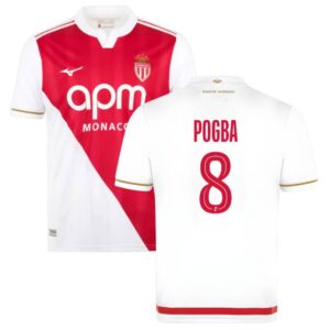 Maillot Monaco Domicile 2025-2026 Paul Pogba
