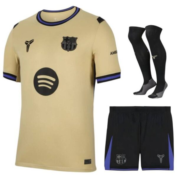 Maillot ENFANT/JUNIOR FC Barcelone Extérieur 2025-2026