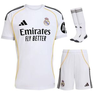Maillot ENFANT/JUNIOR Real Madrid Domicile 2025-2026