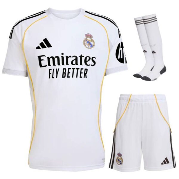 Maillot ENFANT/JUNIOR Real Madrid Domicile 2025-2026