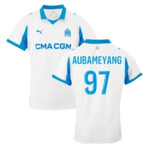 Maillot Aubameyang OM Olympique de Marseille Domicile 2025-2026